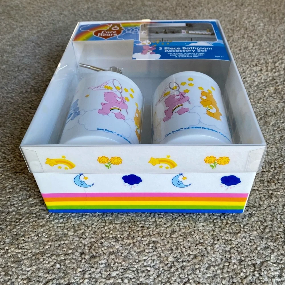 Care Bears 3-Piece Bathroom Set 🆕